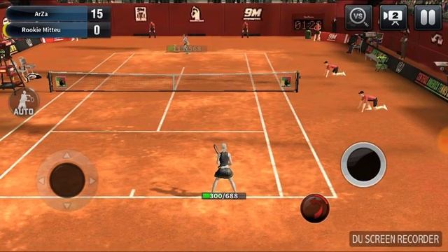 Ultimate Tennis 2017(16)। Major Cup Semi-Final। Isabel vs Mitteu। Best Android Tennis Game Ever