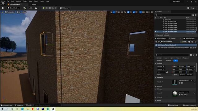 Tutorial on how to create a world in Unreal Engine 5 EP6