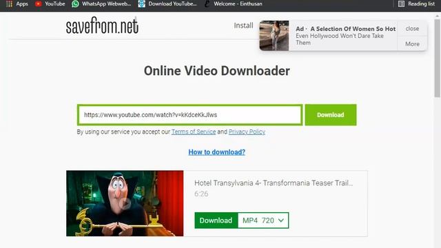 How To download Youtube video in pc or windows 10,7 or 8