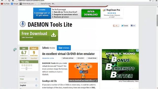 Come Scaricare Daemon Tools Lite#1