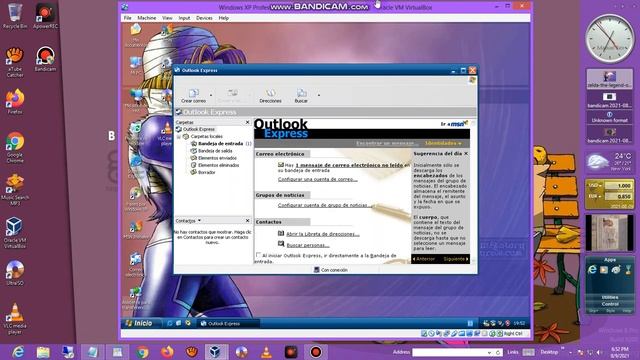 Windows XP Tablet PC Media Certer Edition 2005 Whistler 2426 Service Pack 2 Mon VirtualBOX