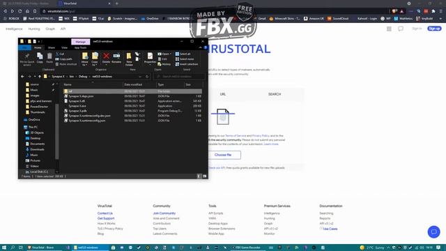 Synapse X Aqua (some info about detection)