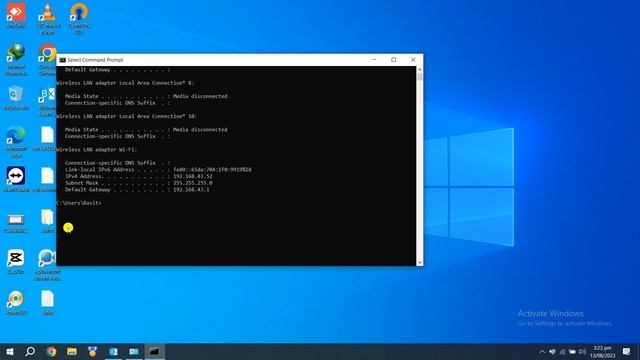 How to Find Your system ip address