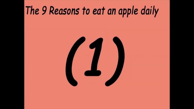 5 Reasons to eat an Apple daily