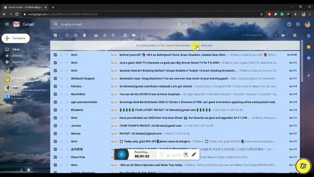 Gmail Tutorial - How To Mark All Unread Emails As Read In 10 Seconds!