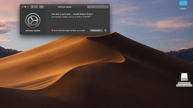 The new mac mojave