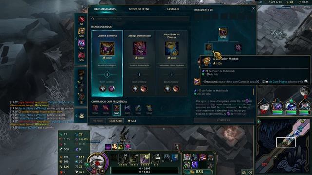 League of Legends - ELE DISSE QUE NÃO, MAS SABEMOS QUE ESSE ZED ESTAVA TILTADO  - ARAM