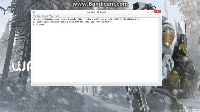 PLEASE HELP (cannot open app in windows 8.1)