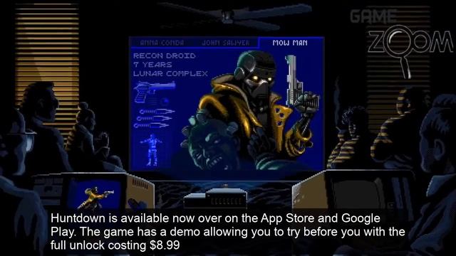 Huntdown The 80s inspired side-scrolling shooter |Android - IOS