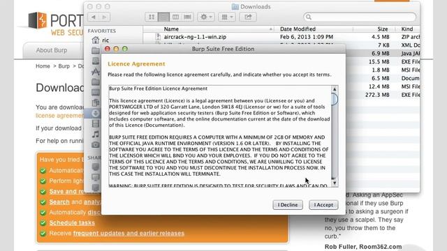 Installing Burpsuite