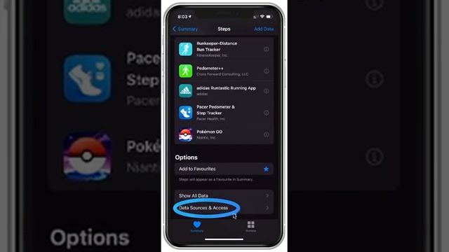 Apple Health App Step Deletion data entered by User