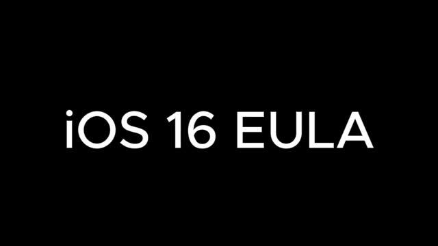 Fall Sleep Fast. Listen to 30 minutes iOS 16 End User License Agreement (EULA)