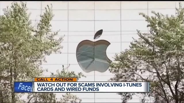 Call 4 action: Watch out for scams involving iTunes cards and wired funds