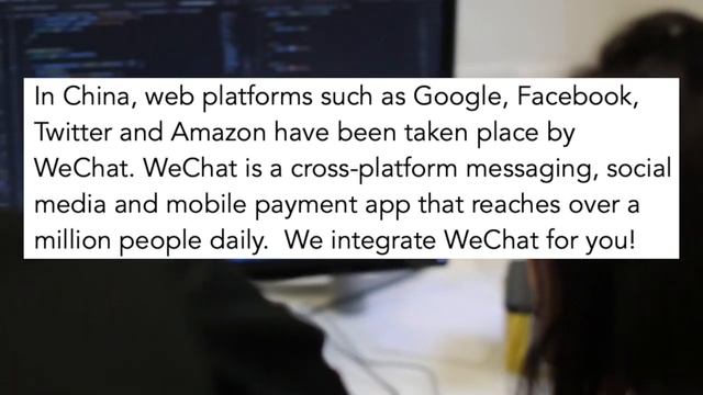 Integrate a WeChat feature directly into your iOS, Android, or Windows app!
