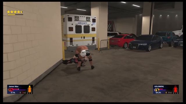 WWE2K19 Rebellion Pro: James Mac vs. Goldberg