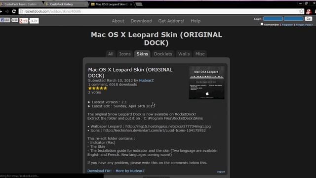 How to make your Windows 7 Into a Mac Os X Snow leopeard