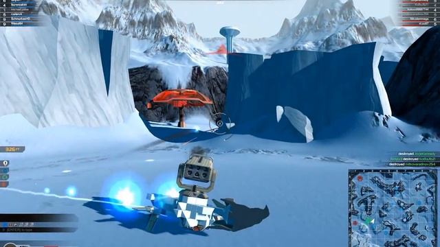 ROBOCRAFT. Ракетница с самонаведением.