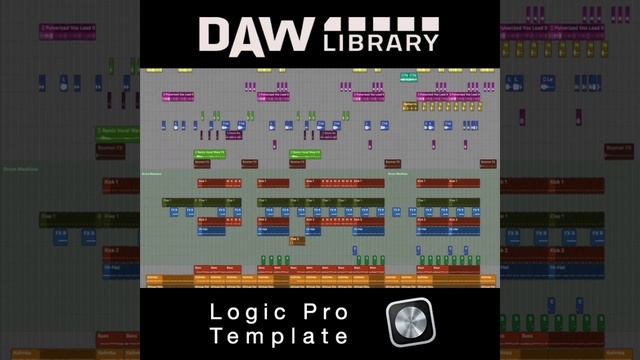 Logic Pro template DAW LibrarY | Pokemon dance | pop music | Maroon 5 | Demo