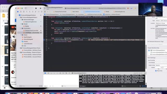 Junior iOS Developer Course - Communication between objects using closures
