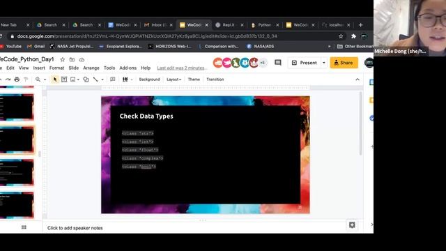 Python Winter Camp: Day 1 (13th)