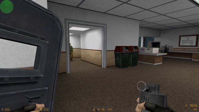 Counter Strike: Evolution Condition Zero, difficulty level: Hard, Passage: part 2 (Office)