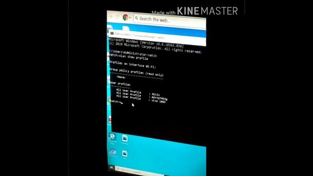 How to check wifi password using cmd of windows 10,8,7