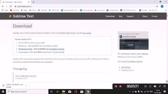 How to download sublime text 3 in windows 10 pc no with out virus