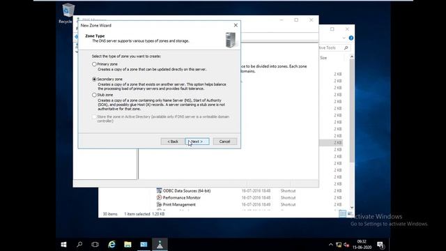 Secondary DNS Zone & Zone Transfer on  Windows Server 2016 in Bengali