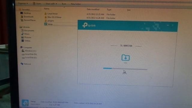 TP-Link TL-WN725N setup and driver 2022.