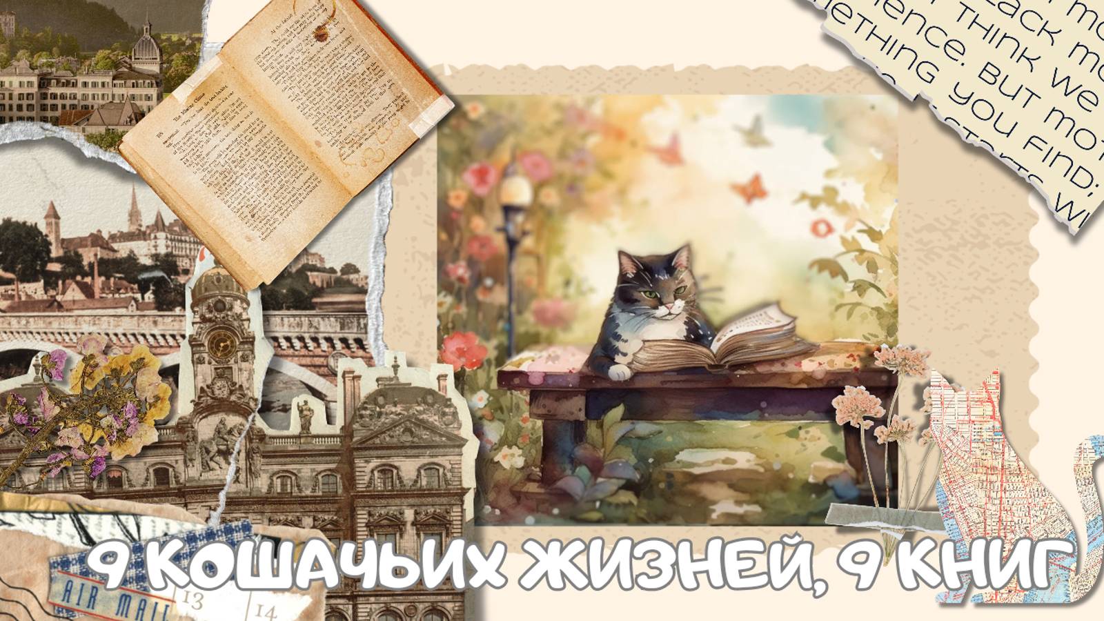 9 кошачьих жизней, 9 книг