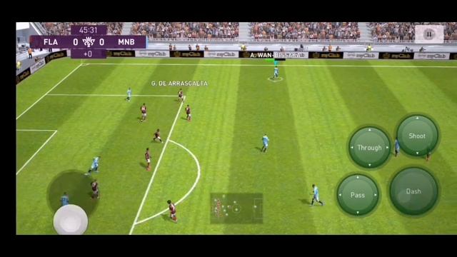 Pes 2020 gameplay | flamingo vs man city | Tour ||