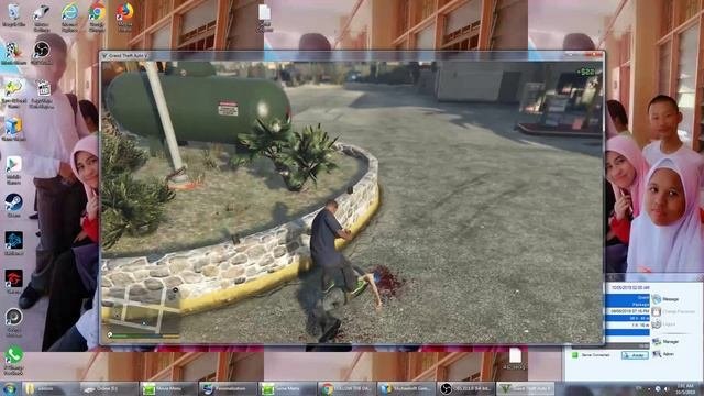 Grand Theft Auto V Gameplay Wanted X4