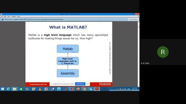 MATLAB Training Day 1 Inaugural and Introduction to MATLAB