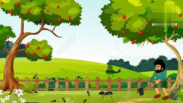 THE APPLE TREE - Story for kids