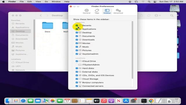 MacBook Tutorial: How To Customize The Finder Sidebar In MacOS