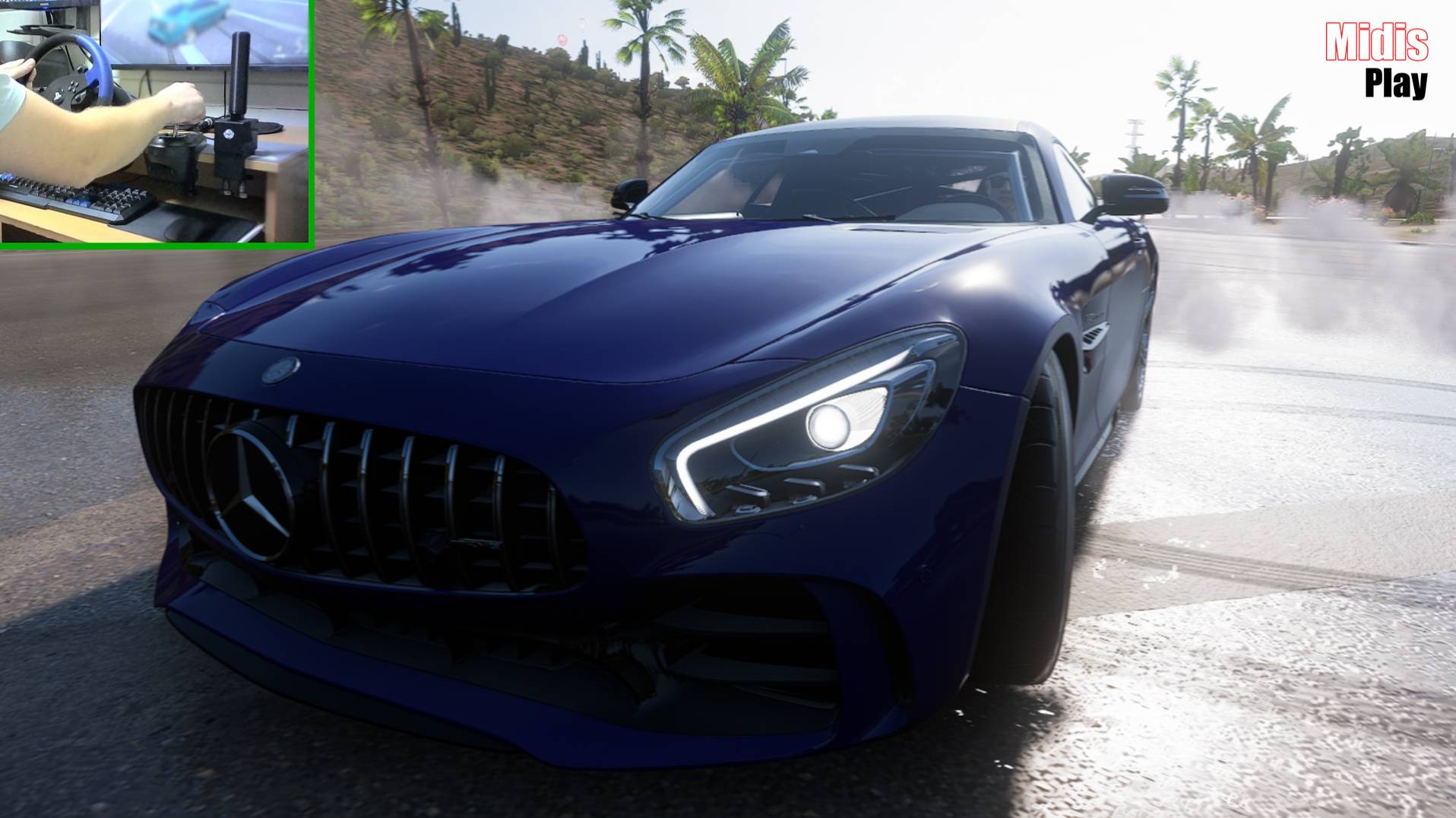 Дрифт на Mercedes AMG GT R 2017 по городу Forza 5 | Thrustmaster t150 | GamePlay #m4 #drift