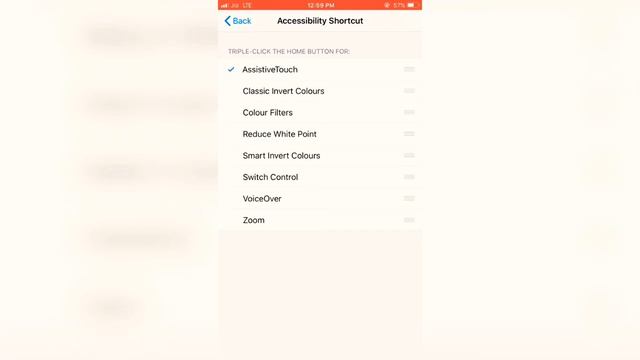 How to add assistive touch in iOS