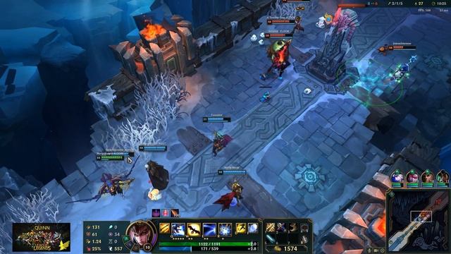 [UG] League of Legends - ARAM - Quinn & Friends vs. Lulu, Ahri, Miss Fortune, Tahm Kench, Jarvan IV