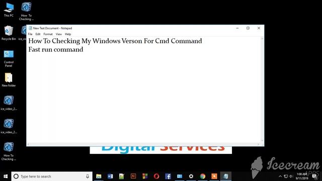 How To Checking My Windows Verson For Cmd Command