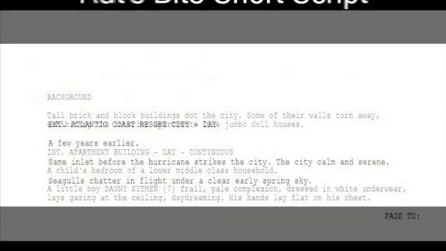 Rat's Bite Short Script.wmv