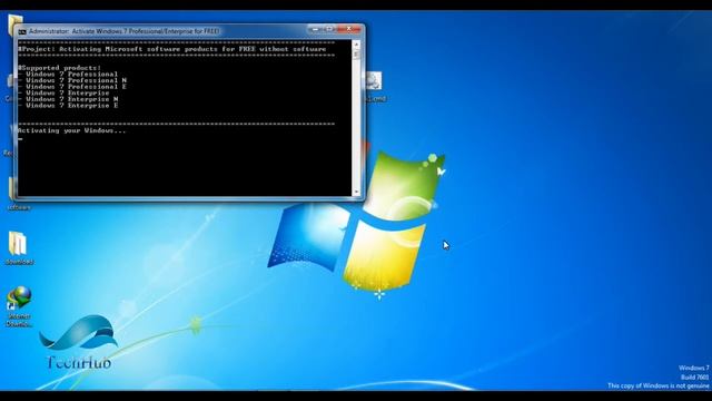 how to activate windows 7 professional & enterprise