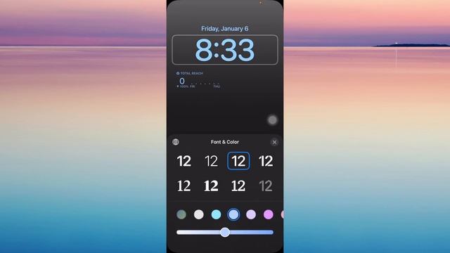 iOS 16: How To Change Lock Screen Clock’s Font And Colour