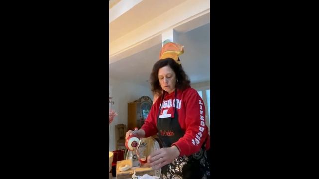 Ms. D'Limas Prepares an Apple Pie