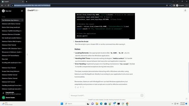 test windows application with selenium