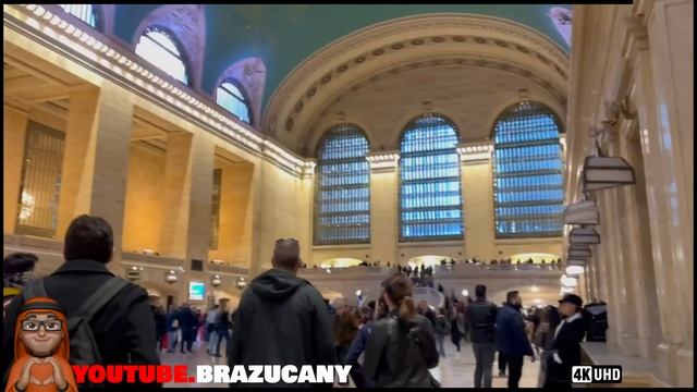 🔴NEW YORK [4K] WALKING TOUR 🔴Grand Central Terminal New York 2024