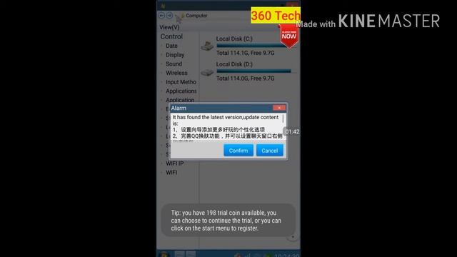 Run Windows 7/XP and vista in android.....