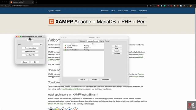 Installation of Xampp on MacOS #8