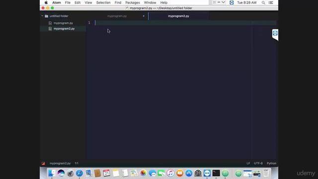 006 Setting up Atom on Mac