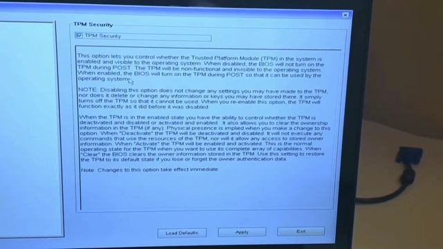 Windows 11 TPM Enable Problem.