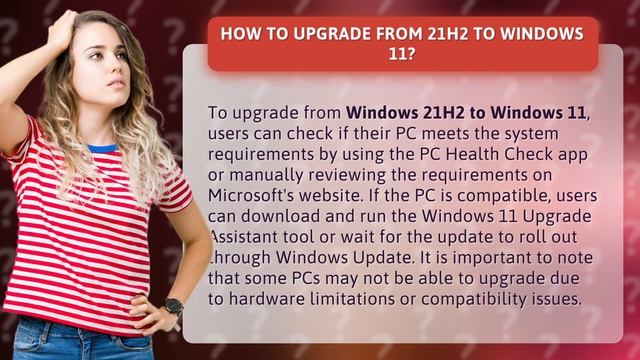 How to upgrade from 21H2 to Windows 11?
